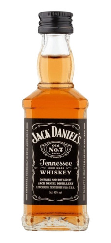 Miniatura Whisky Jack Daniels N7 50ml (vidrio)