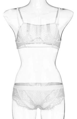Nuevo Conjunto De Sujetador De Encaje Y Lencería Para Mujer,