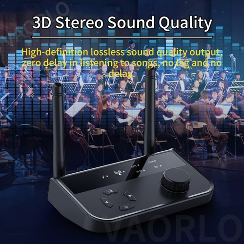 Adaptador Coaxial Óptico De Receptor De Audio Bluetooth 5.3