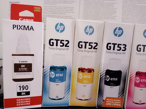 Tintas Canon Gl 190 Original Pixma G3101 G2101 G4110 G3100