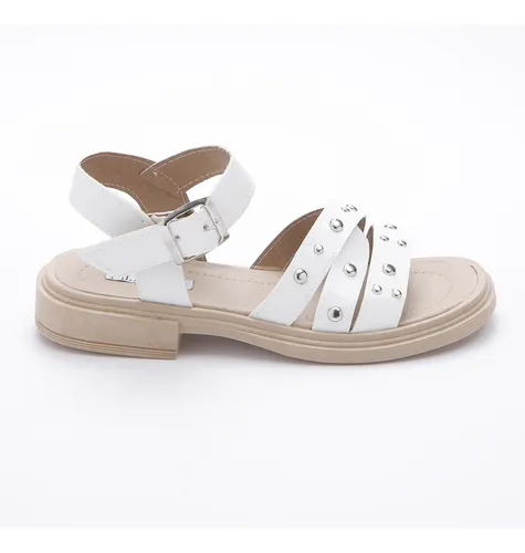 Sandalias Mujer Pulsera Tiras Con Tachas dn 222 MercadoLibre