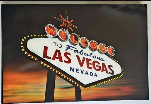 Las Vegas Símbolo Poster Cuadro
