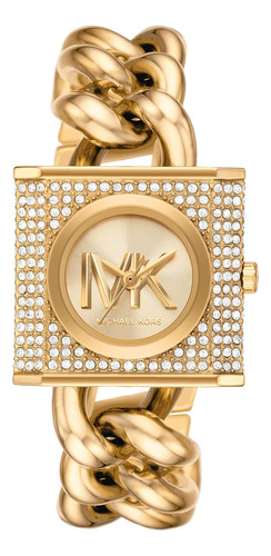 Reloj Para Mujer Michael Kors Mk Con Cierre De Cadena Y Tres