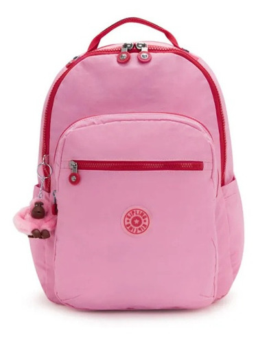 Imagem 1 de 3 de Mochila Kipling Seoul Pink Fiesta