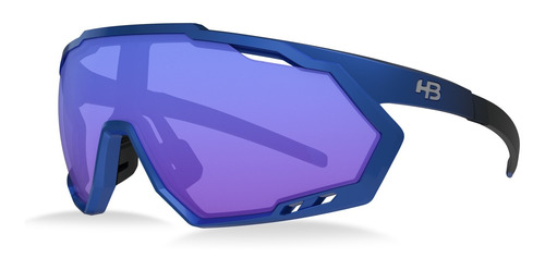 Oculos De Sol Hb Spin Gradiente Matte Blue Chrome Cristal