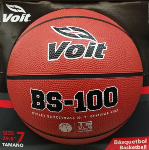 Balon De Basquetbol Voit Bs-100 Street Basketball No. 7 Bco | Meses sin  intereses