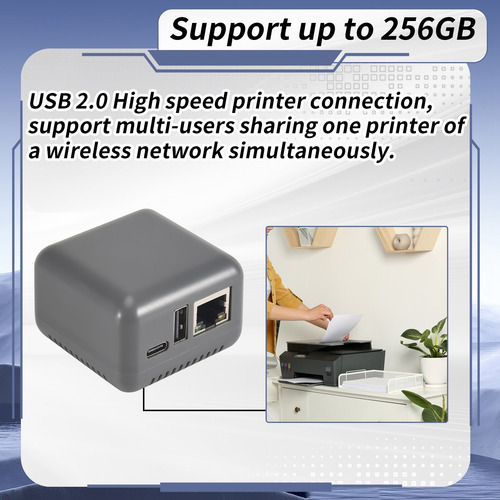 Servidor De Impresión Usb 2.0 En Red Np330 (versión Wifi)