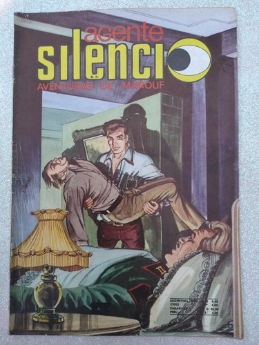 Comic Agente Silencio N°10/ Zig Zag/década 60/ Buen Estado.
