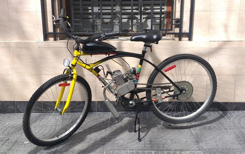 Bicimoto Playera Rodado 26,okm Con Motor De 48cc Gidio