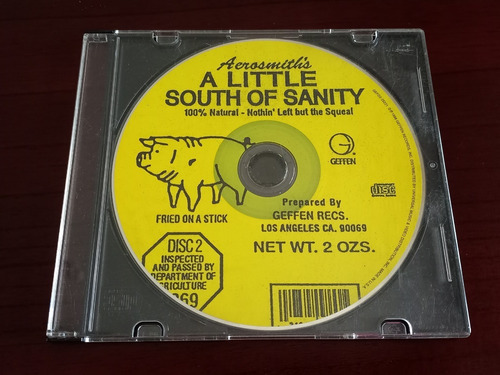 Aerosmith A Little South Of Sanity Cd 2 - 100% Original Zwt