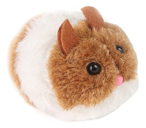 Ratón Mecánico De Juguete De Peluche Con Cuerda Para Carreras, Rata, Lindo, Mecánico, Divertido, Juguete Para Gato, Perro, Mascota, Color , 1 Pieza, Ratón De Cuerda, Ratón Mecánico