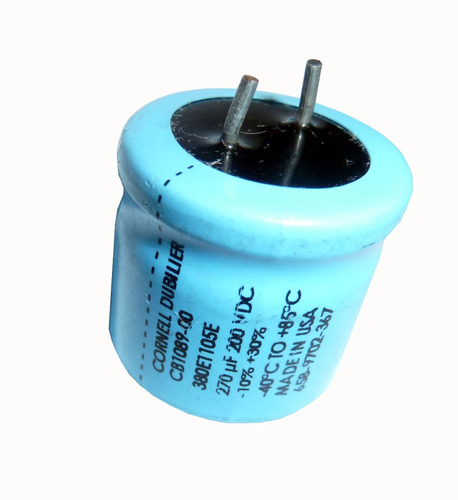 Capacitor Condensador  270uf 200v Cornell Hecho En Usa