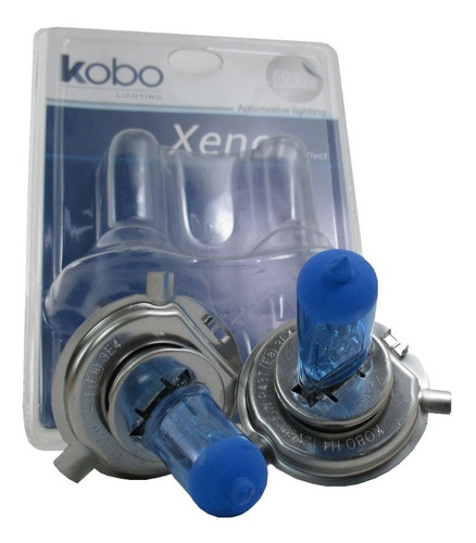 Lamparas Kobo Efecto Xenon H4 12volts 60/55w Cool Blue