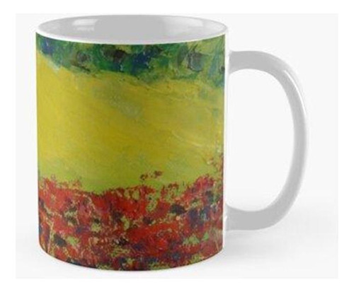 Taza Amapolas En Provenza Calidad Premium