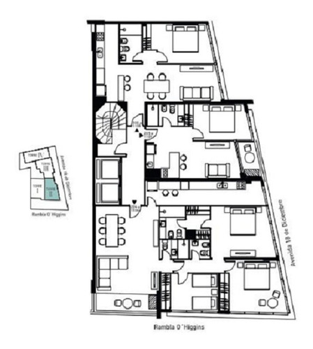 Rabla O'higgins. Se Vende Con Renta $48800 Liv Com. Al Este, 1 Dorm. Con Placard, Coc. Comp. Fitness , Piscina Clim. Con Hidro, Dos Barbacoas, Salón De Fiestas, Garden Club, Laundry, Gym, Vig. 24h.