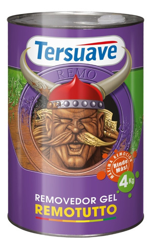 Removedor En Gel Tersuave Remotutto 4 Litros