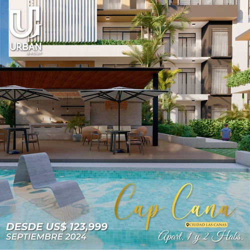 Imagen 2 de 3 de Apartamentos En Cap Cana Ciudad Las Canas Desde Us$123,999