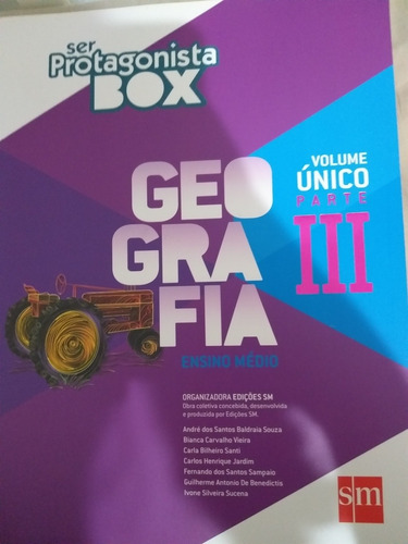 Geografia Ensino Médio (protagonista Box) Volume Único
