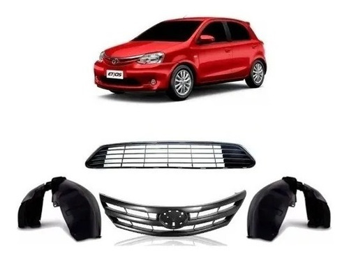 Kit Parabarros Etios + Grades 2012 2015