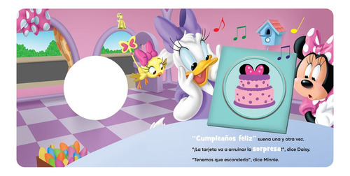 Disney Minnie Una Sorpresa De Cumpleaños, de Varios. Squishy Disney Jr Editorial Phoenix International Publications, tapa dura en español, 2021