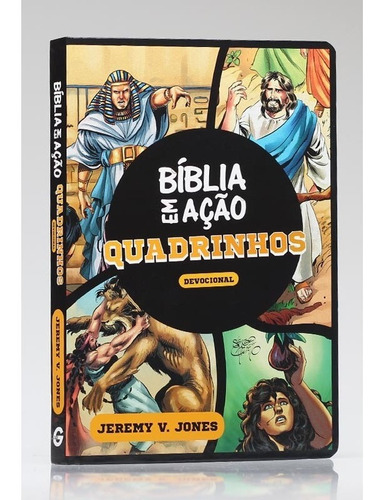 Bíblia Em Ação | Devocional | Quadrinhos | Capa Dura