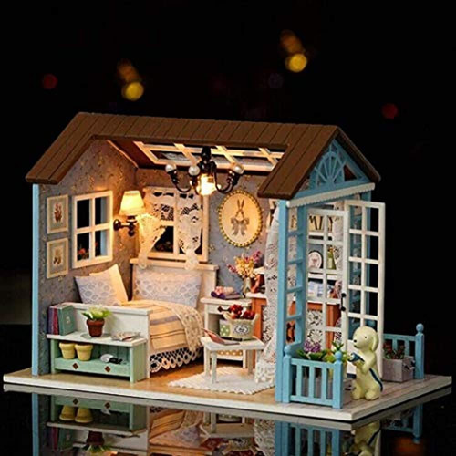 Unihobby Diy Casa De Muñecas En Miniatura Kit Romantic Fores