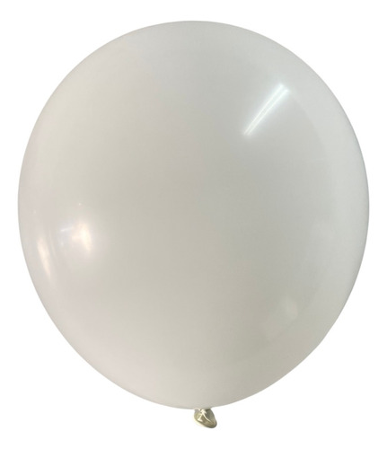 18 Globo Blanco Paq/3 Globos Glomex 18 PULGADAS