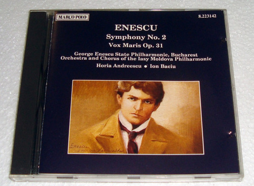 Enescu Symphony Nº2 Vox Maris Op 31 Andreescu Baciu Cd