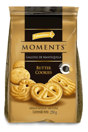 Galletas Colombina Moments Mantequilla 280 G