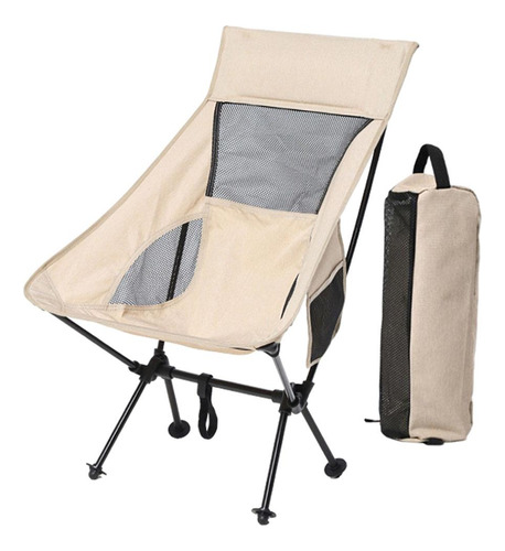 1pcs Silla De Campamento Plegable Portátil Senderismo