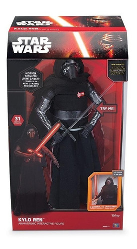 Figura Interactiva Animatronica Star Wars Kylo Ren (9922)