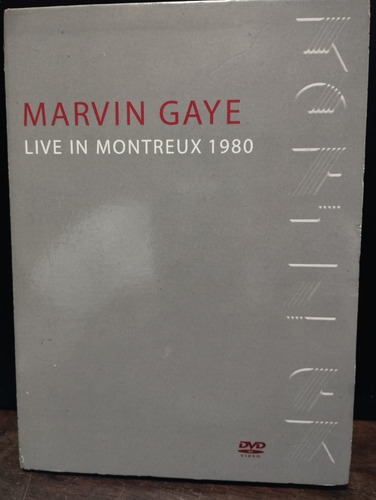 Dvd - Marvin Gaye - Live In Montreux 1980 - Usado
