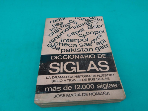 Mercurio Peruano: Libro Diccionario De Siglas   L159