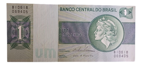 Billete Nuevo 1 Cruzeiro - Brasil 