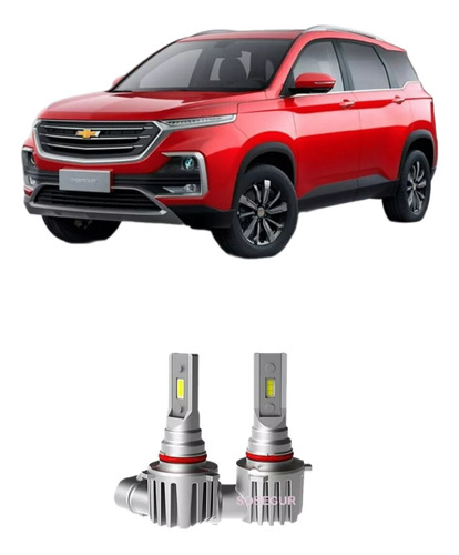 Luces Led Bajas Y Altas Chevrolet New Captiva / Sosegur