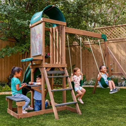Zona De Juego Wilderness 6 En 1 Madera