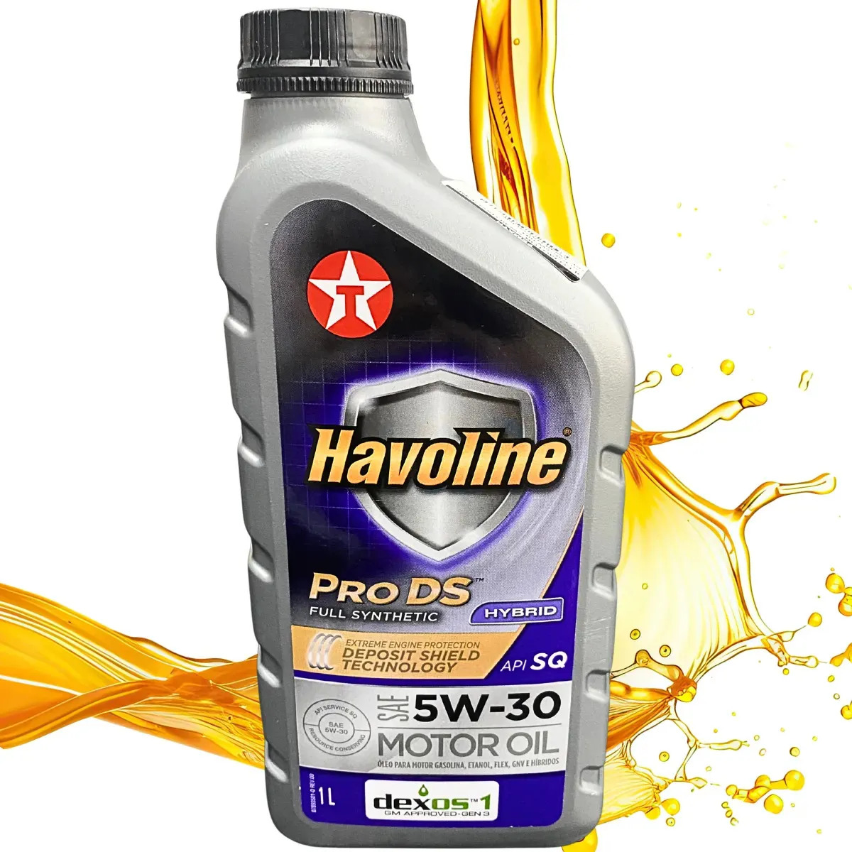 Oleo Motor Havoline Texaco 5w30 Pro Ds Sintetico 1 Litro