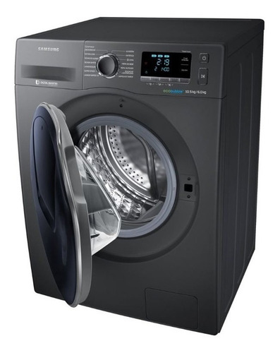 Lavasecarropas Samsung Carga Frontal 10kg Wd10k6410ox