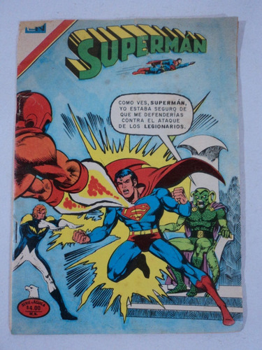 Dc Comic Superman #2-1127 Serie Águila Ed Novaro Oct 1977