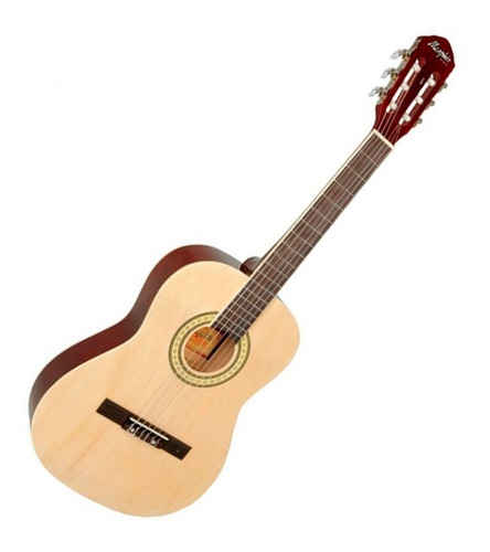 Violão clássico infantil Tagima Memphis AC-34 para destros black verniz brilhante