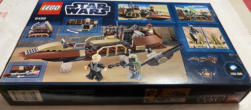 Lego 9496 Star Wars Desert Skiff Boba Fett Lando Luke Jedi (Usado)