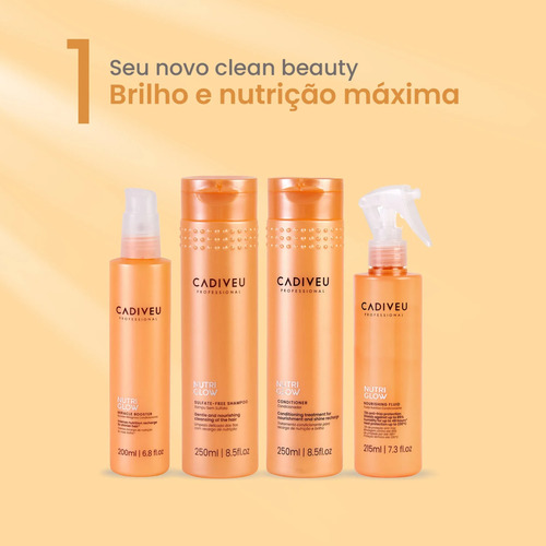 Kit Cadiveu Professional Nutri Glow (5 Produtos)