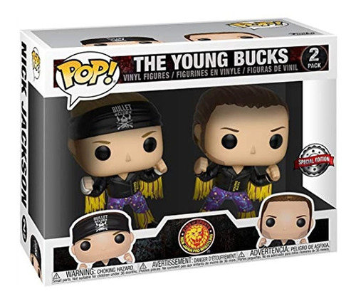 Funko Pop! Japonés Pro Wrestling 2 Pack The Young Bucks