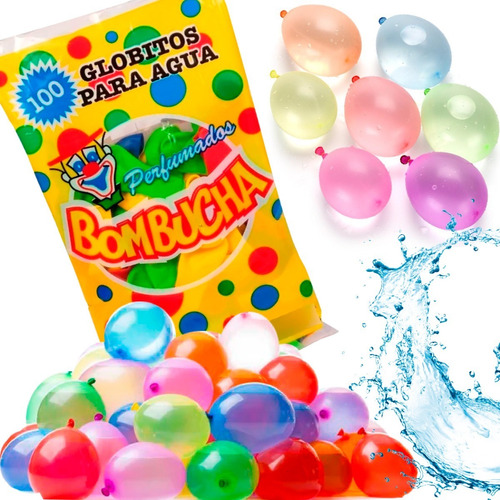 Bombuchas Globitos De Agua X 10 Sobres - Lollipop