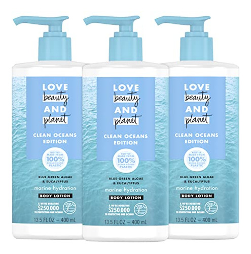 Love Beauty And Planet Marine Hydration Locion Corporal Con 