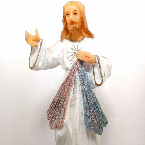 Imagen Religiosa - Jesus Misericordioso 20 Cm Pvc