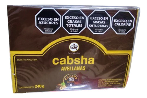Bocadito De Chocolate Cabsha Avellanas Caja X 24unid Nutella