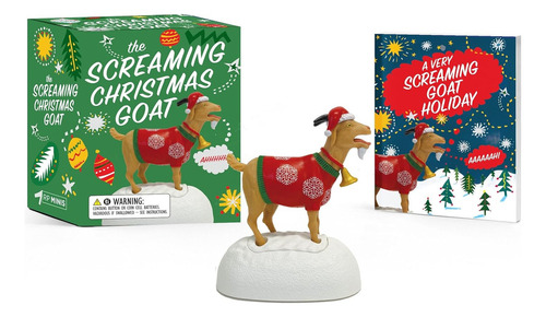 The Screaming Christmas Goat: Ahhhhh!, De Lauren Emilly Wallen. Running Press, Vol. 1. Editorial Rp Minis, Tapa Blanda En Inglés, 2023