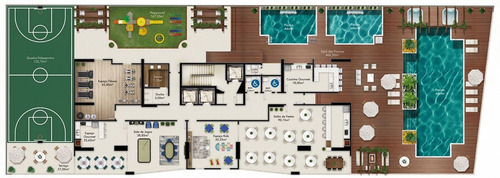 Paramount Tower - Apartamento 4 Suites Com Ampla Sacada Gourmet E 3 Vagas De Garagem - 1738_1