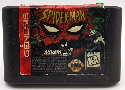 Spider-man Sega Genesis Spiderman * R G Gallery